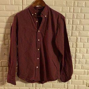 J Crew men’s button down long sleeve shirt medium
